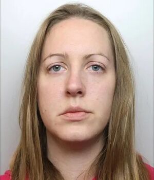 Mugshot photo of Lucy Letby.