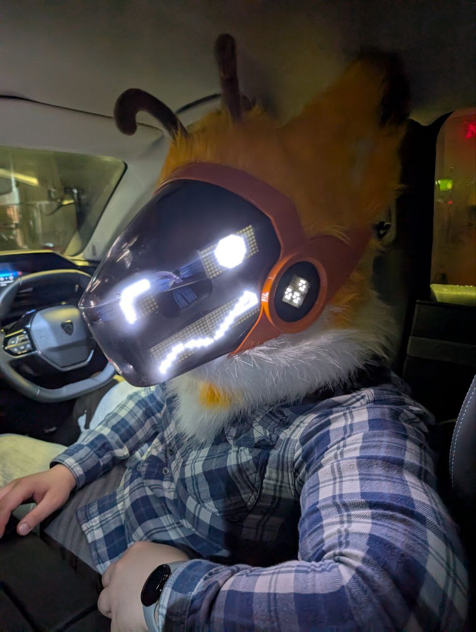 Protogen partial head